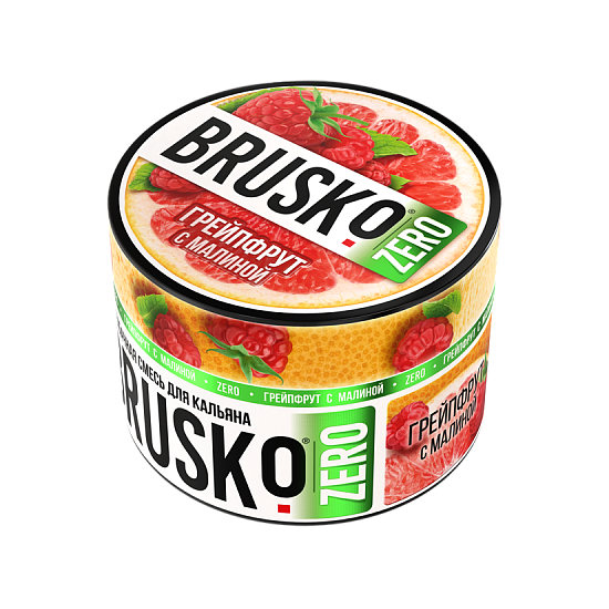 Купить Brusko Zero - Грейпфрут с малиной 50г